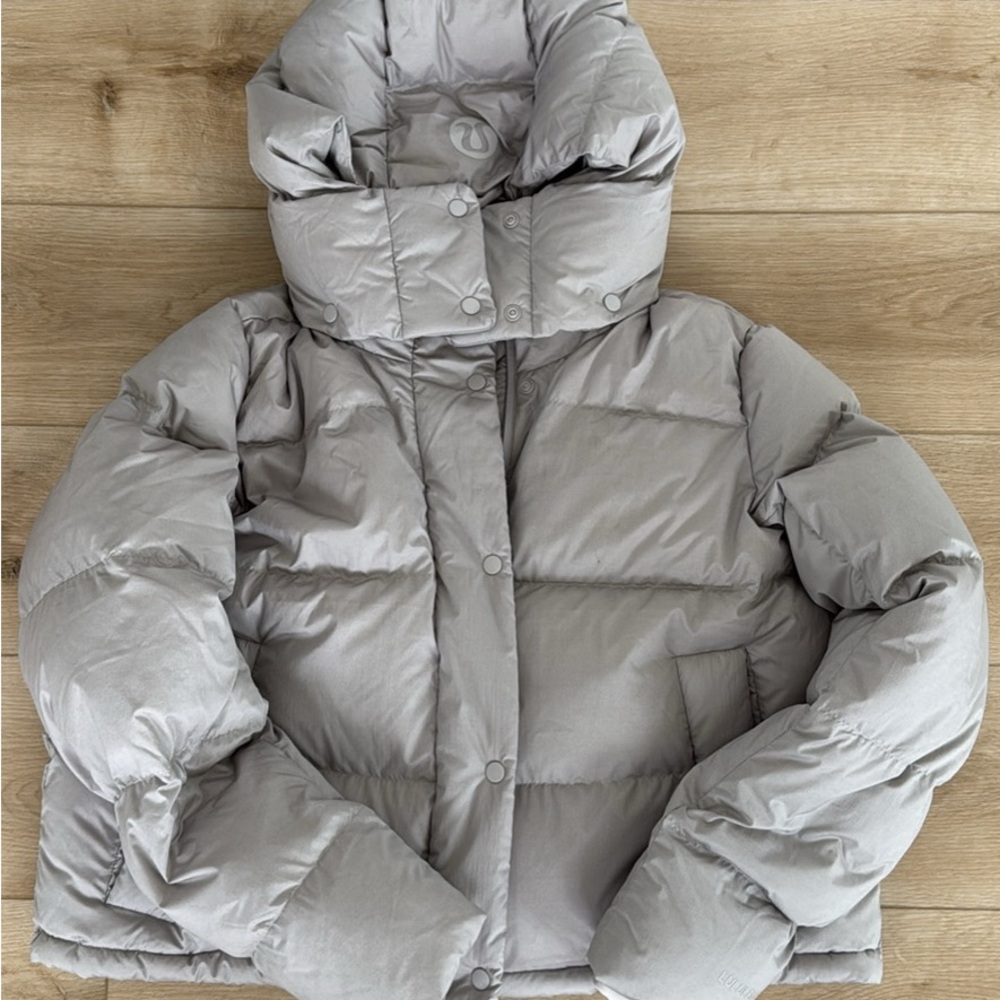 lululemon athletica Gray Puffer Jacket